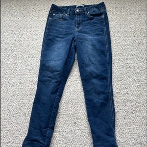 Copper key skinny jeans denim